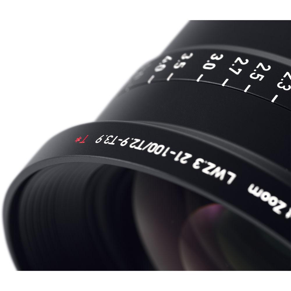 ZEISS 21-100mm T2.9-3.9 Lightweight Zoom LWZ.3 Lens