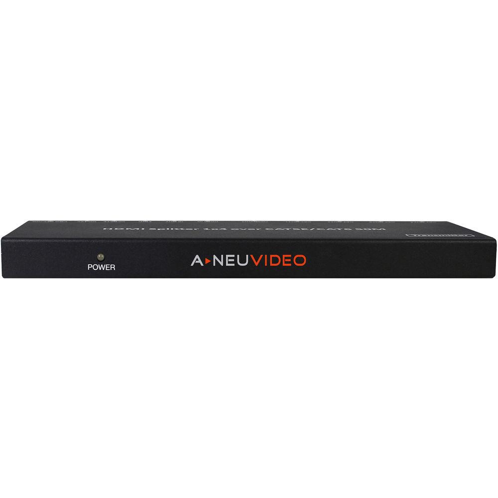 A-Neuvideo 1x4 HDMI Splitter and Extender over Cat5e 6 System, A-Neuvideo, 1x4, HDMI, Splitter, Extender, over, Cat5e, 6, System