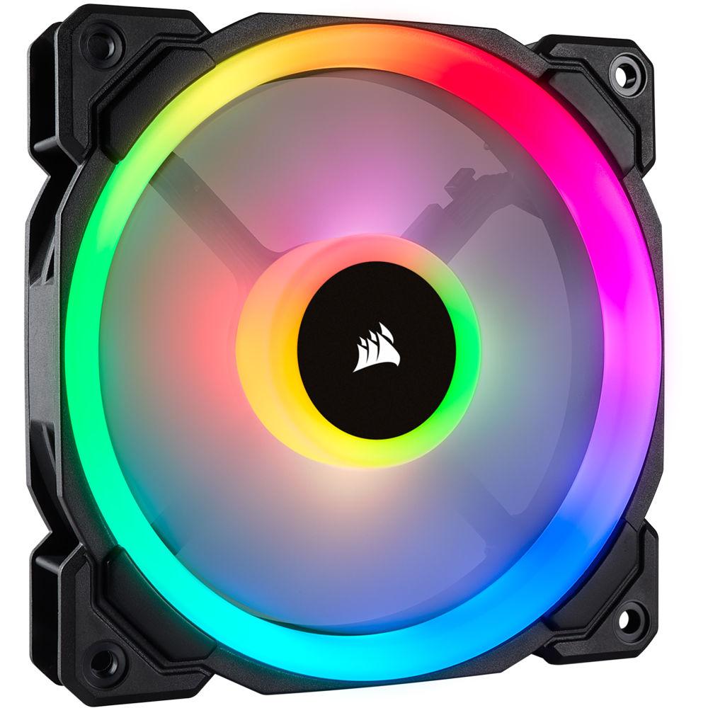 Corsair LL RGB 120mm Dual Light Loop RGB LED PWM Fan