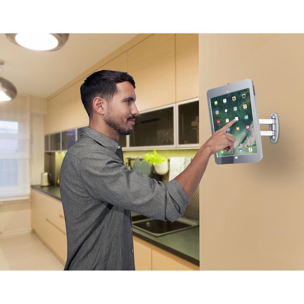 CTA Digital Articulating Wall Mounting Security Enclosure for iPad Pro 12.9