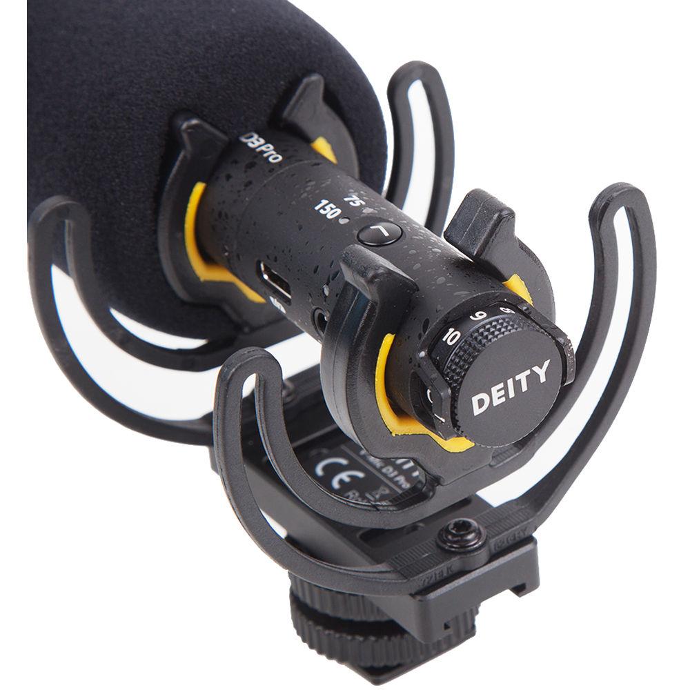 Deity Microphones V-Mic D3 Pro Supercardioid Shotgun Microphone with Location Recording Bundle