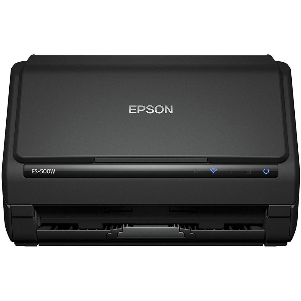 Epson WorkForce ES-500W Wireless Duplex Document Scanner