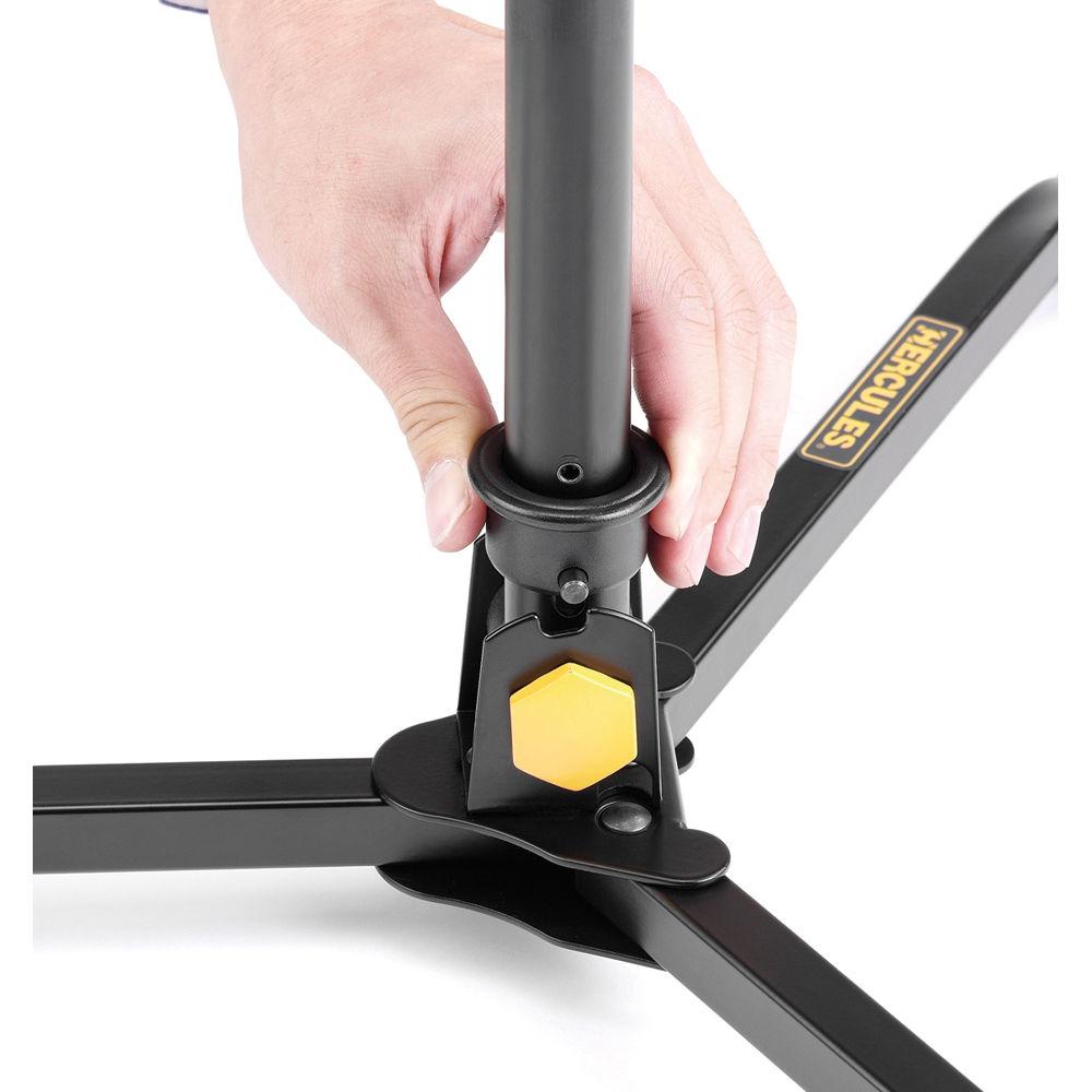 HERCULES Stands 75 to 90° Tilting Music Stand with Perforated Folding Desk