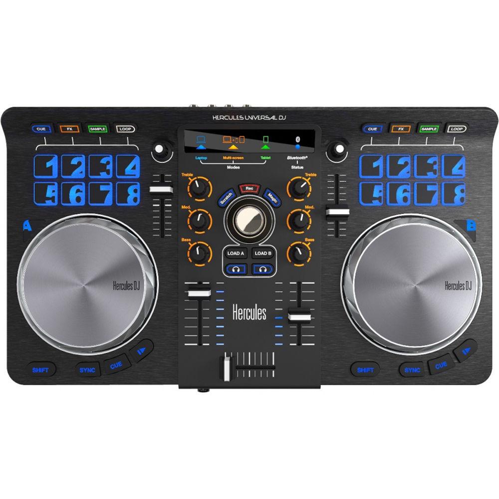 Hercules Universal DJ Bluetooth DJ Software Controller, Hercules, Universal, DJ, Bluetooth, DJ, Software, Controller