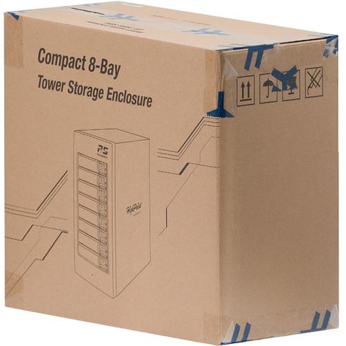 HighPoint rDrive 6628 Series 80TB 8-Bay Thunderbolt 3 Turbo RAID Array for Mac