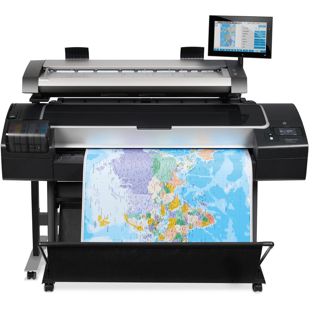 HP DesignJet Z5400 PostScript HD Pro 44" Large-Format Multifunction Inkjet ePrinter