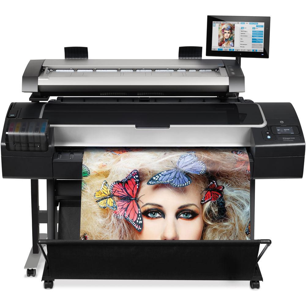 HP DesignJet Z5400 PostScript HD Pro 44" Large-Format Multifunction Inkjet ePrinter