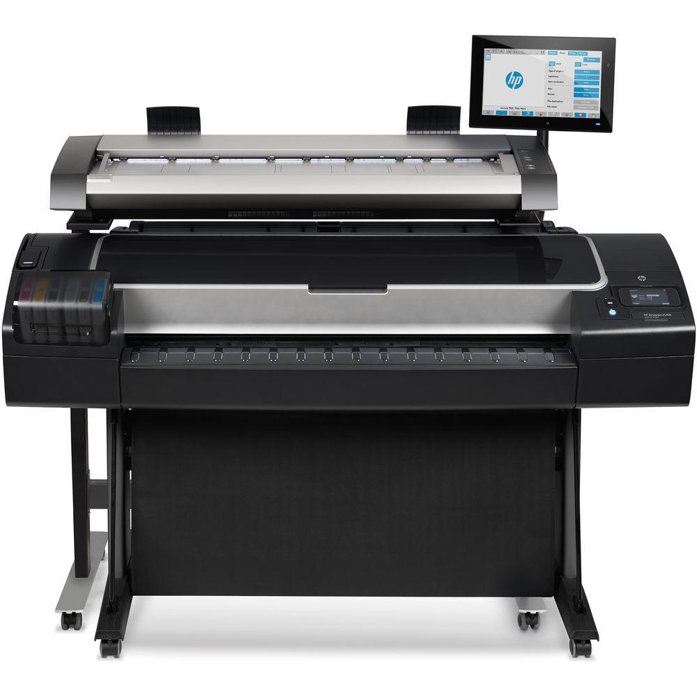 HP DesignJet Z5400 PostScript HD Pro 44" Large-Format Multifunction Inkjet ePrinter
