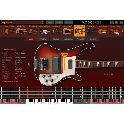 IK Multimedia MODO BASS - Electric Bass Virtual Instrument