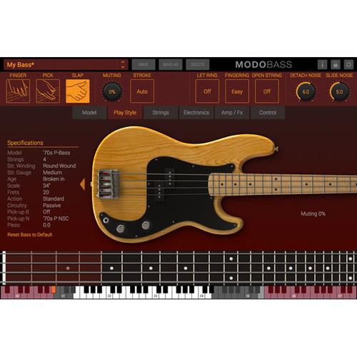 IK Multimedia MODO BASS - Electric Bass Virtual Instrument