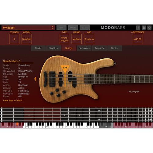 IK Multimedia MODO BASS - Electric Bass Virtual Instrument