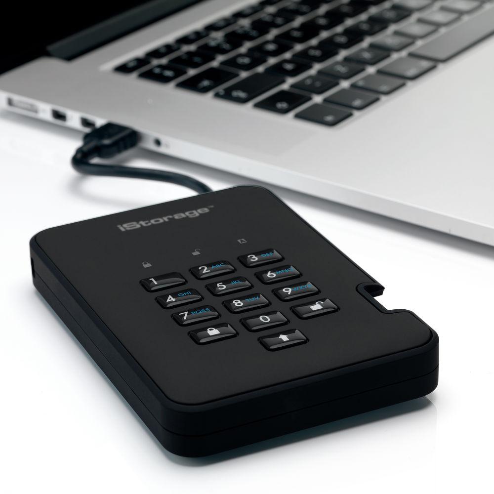 Istorage 1TB diskAshur2 USB 3.1 Encrypted Portable SSD