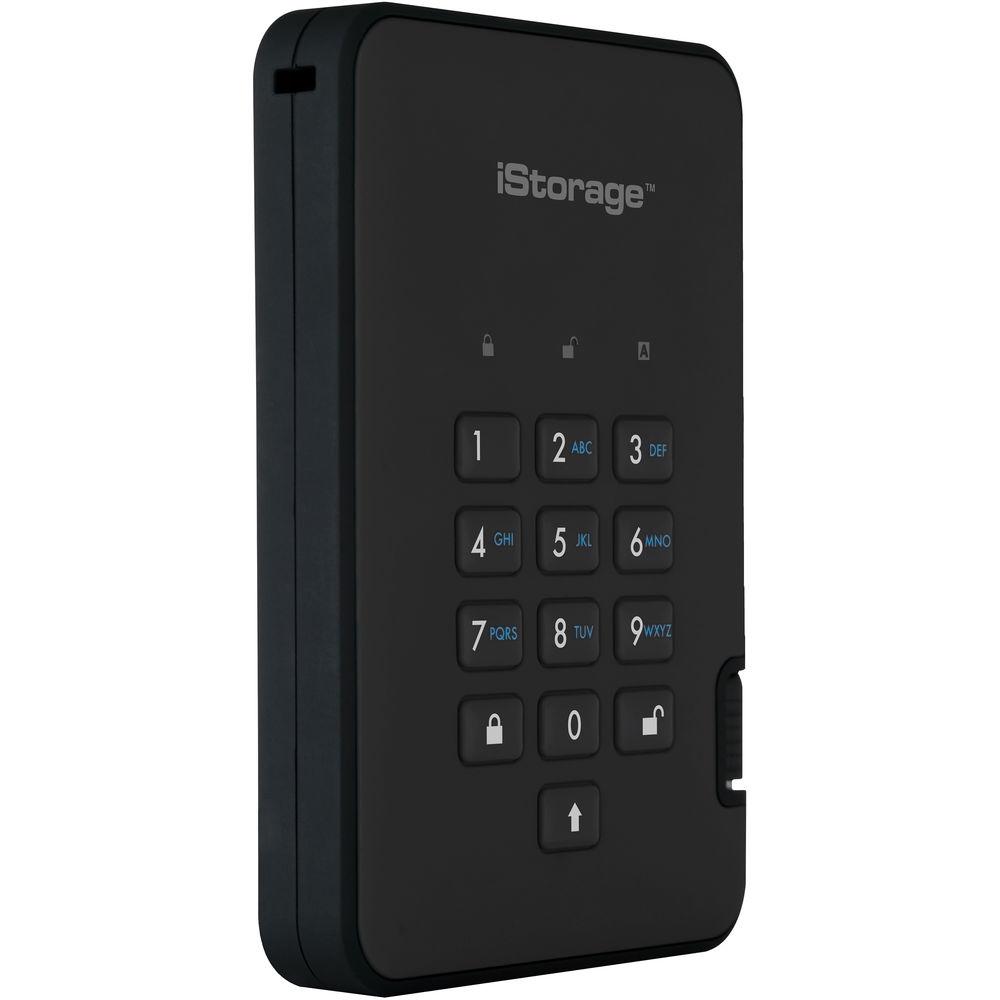 Istorage 500GB diskAshur2 USB 3.1 Encrypted Portable HDD