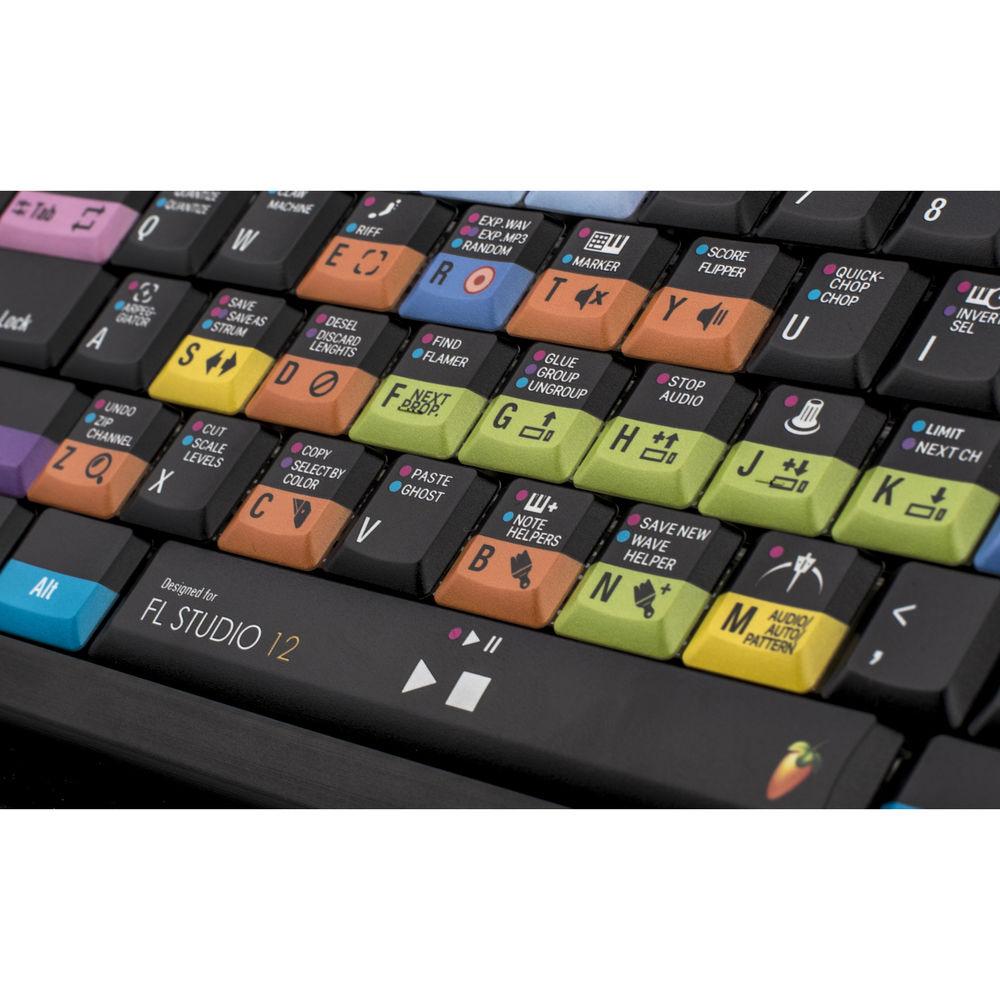 LogicKeyboard Image-Line FL Studio V20 Astra Backlit Windows Keyboard