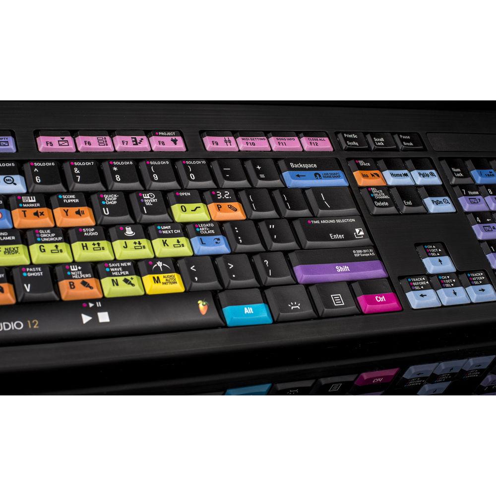 LogicKeyboard Image-Line FL Studio V20 Astra Backlit Windows Keyboard