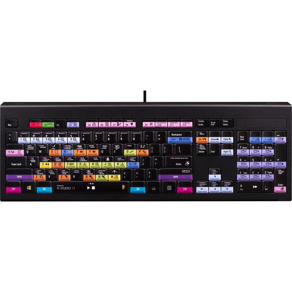 LogicKeyboard Image-Line FL Studio V20 Astra Backlit Windows Keyboard