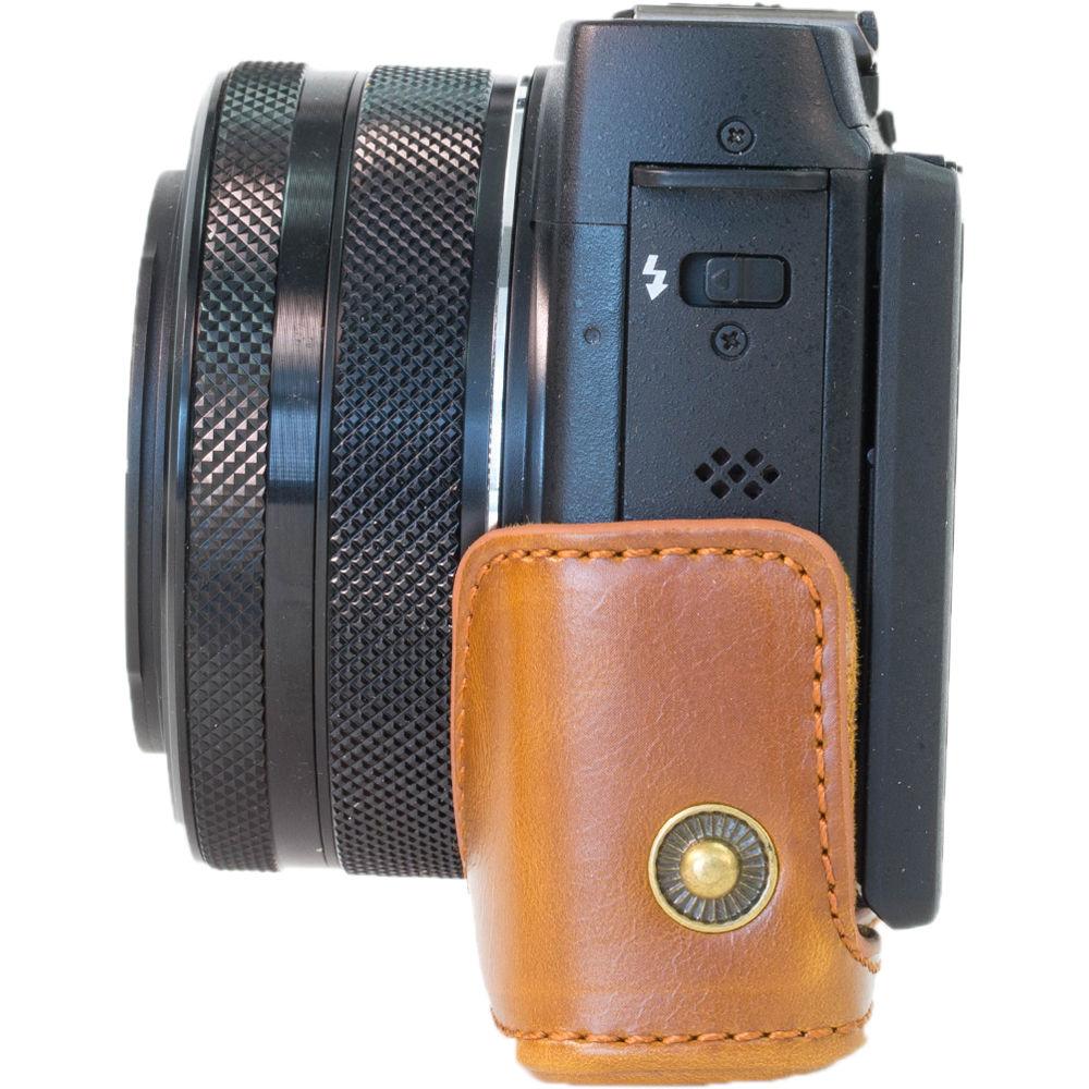 MegaGear Ever Ready PU Leather Camera Case with Strap for Canon PowerShot G1 X Mark II