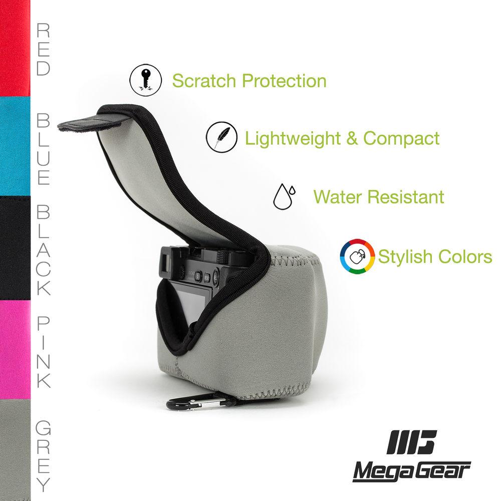 MegaGear Ultra-Light Neoprene Case for Nikon 1 V3 with 10-30mm