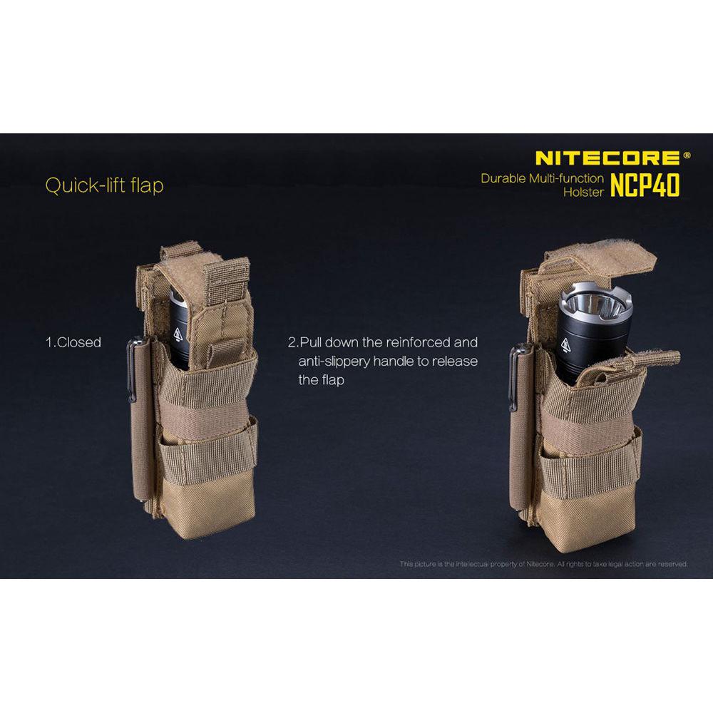 Nitecore NCP40 Tactical Flashlight Holster