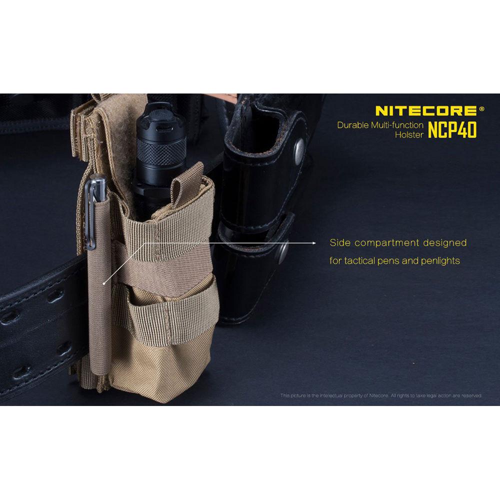 Nitecore NCP40 Tactical Flashlight Holster, Nitecore, NCP40, Tactical, Flashlight, Holster