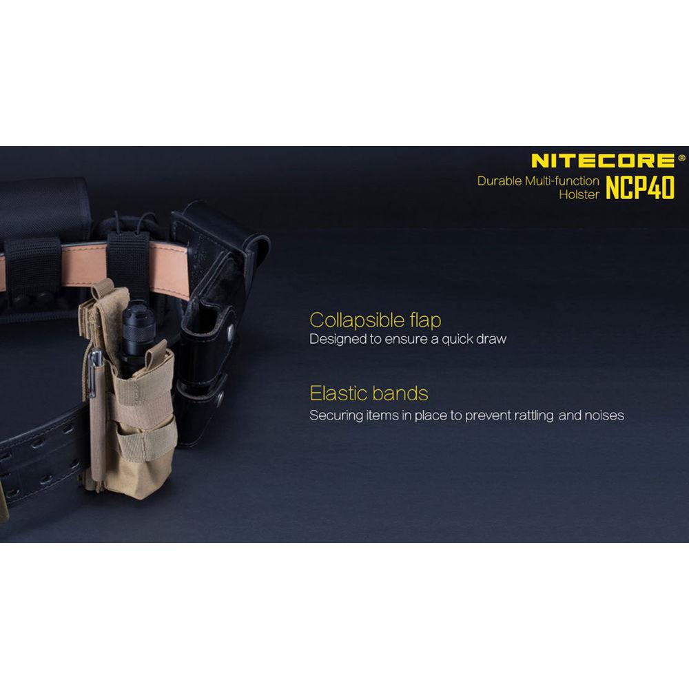 Nitecore NCP40 Tactical Flashlight Holster