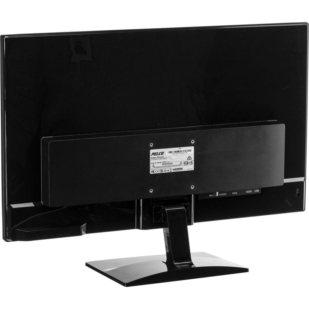 Pelco PMCL600 Series 24" 1920 x 1080 Desktop LED Monitor
