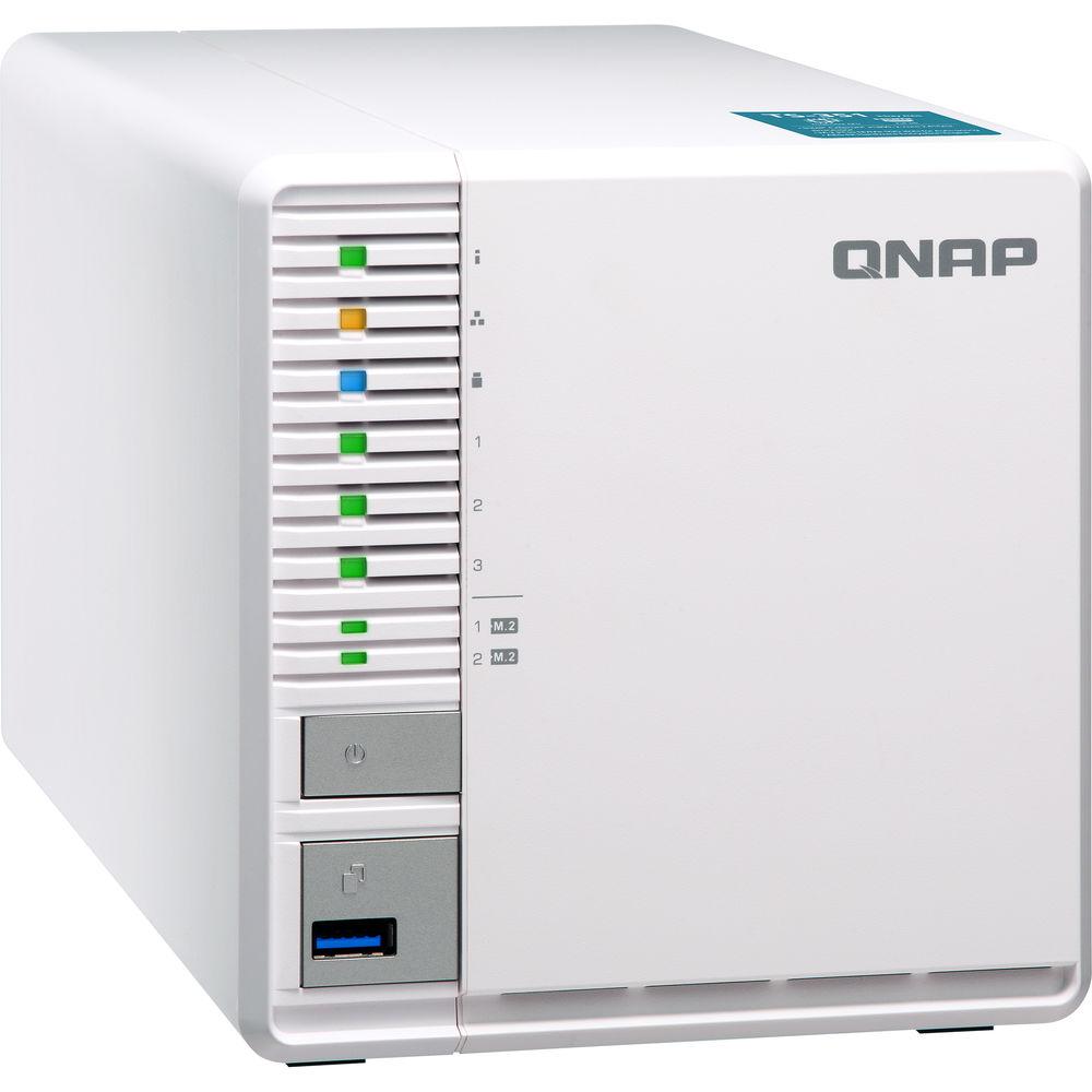 QNAP TS-351 3-Bay Personal Cloud NAS for Raid5 Storage