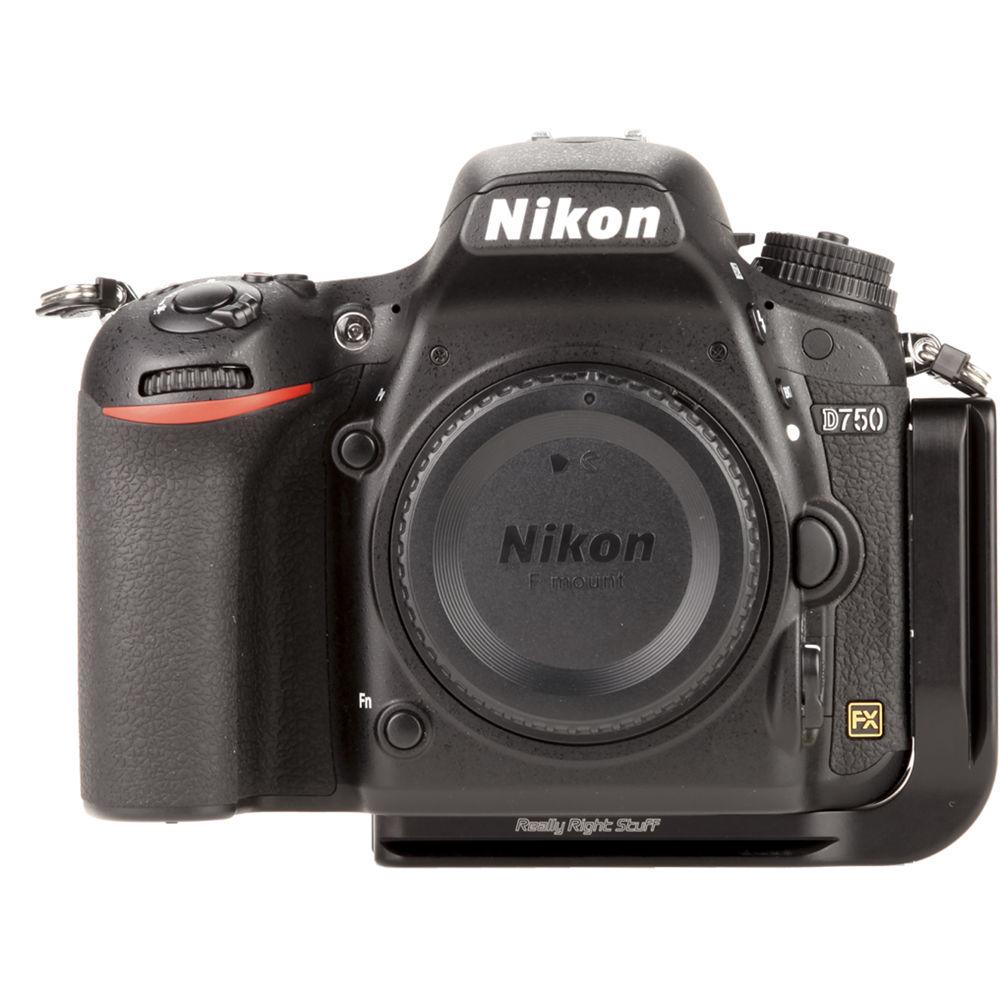 Really Right Stuff BD750-L L-Plate for Nikon D750
