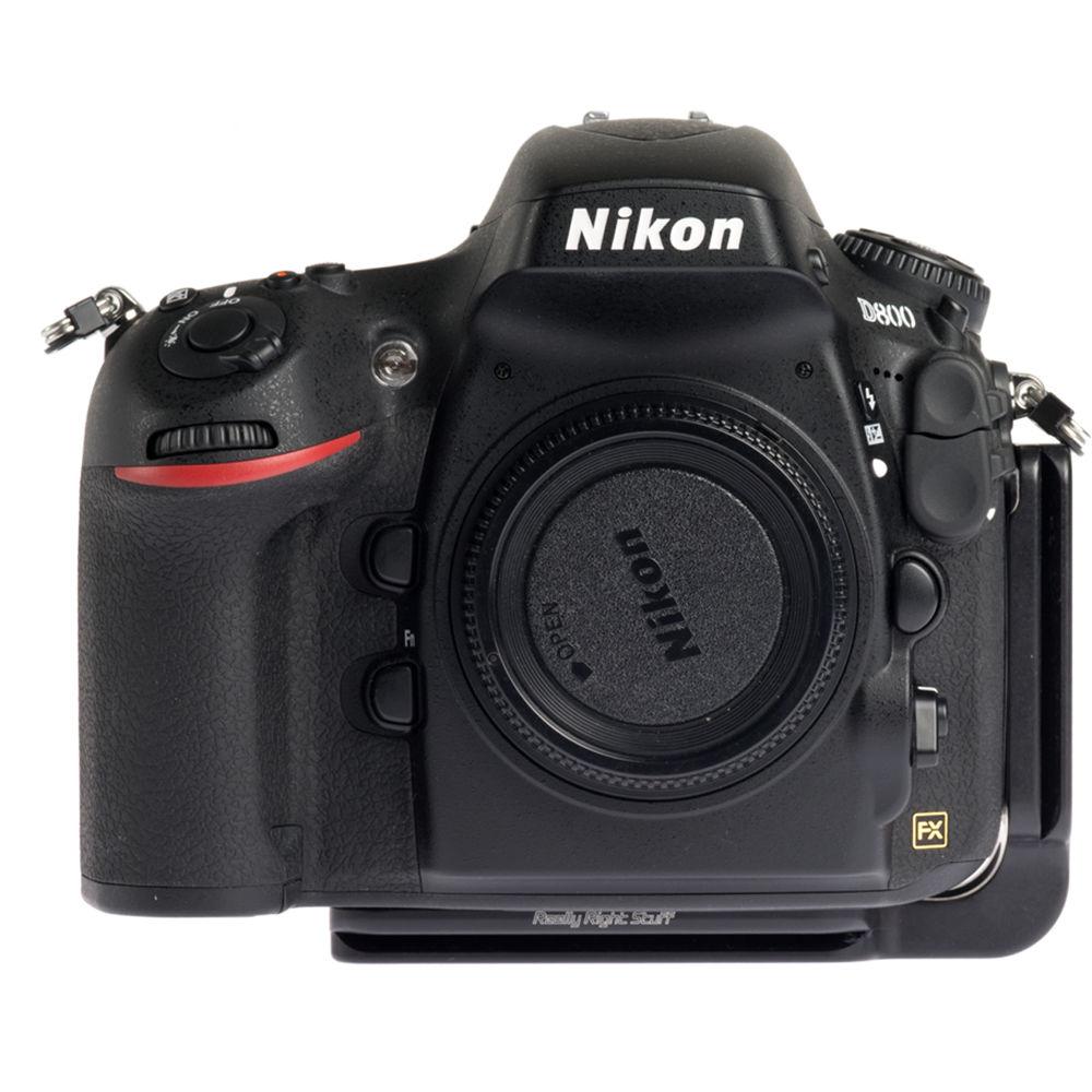 Really Right Stuff BD800-L L-Plate for Nikon D800 and D800E