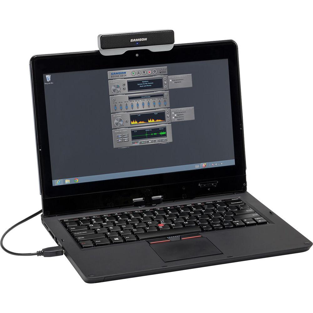 Samson Go Mic Connect Portable Stereo USB Microphone