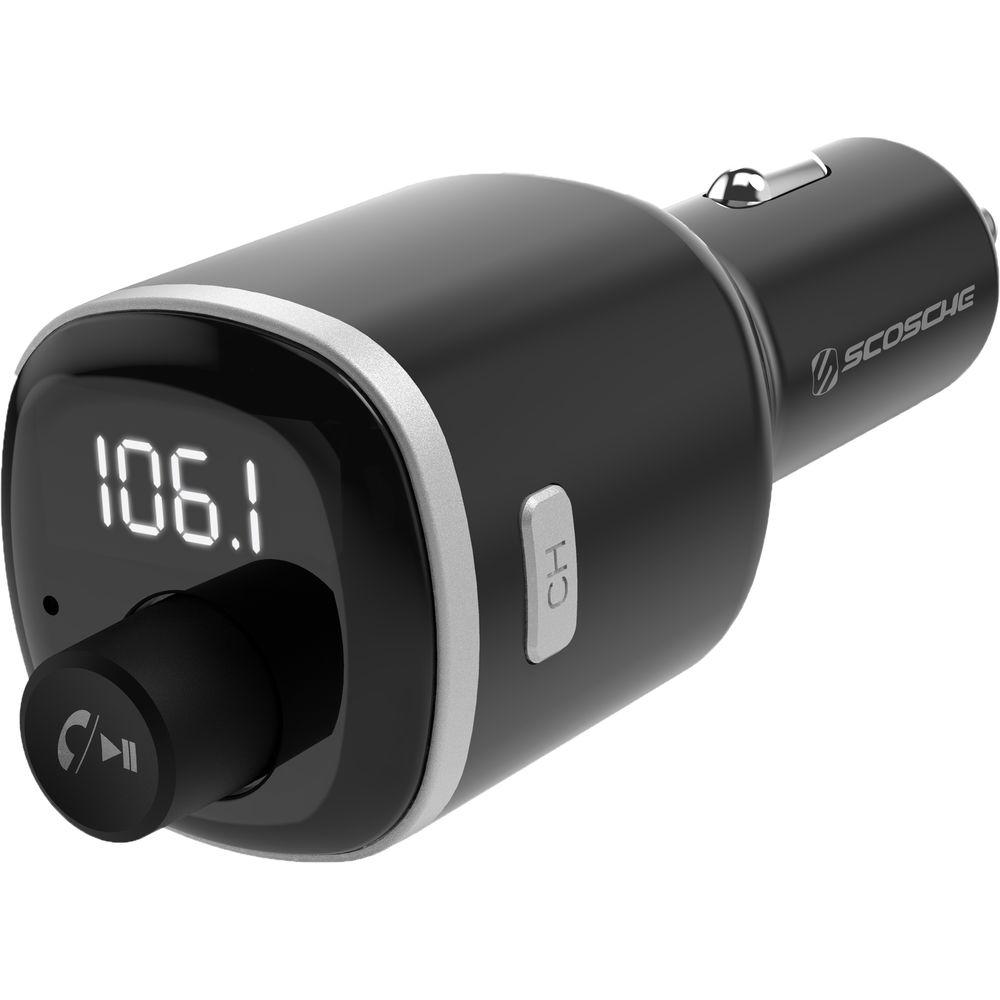 Scosche Universal Bluetooth Hands-Free Car Kit with FM Transmitter