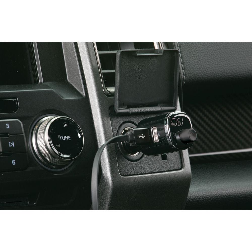 Scosche Universal Bluetooth Hands-Free Car Kit with FM Transmitter