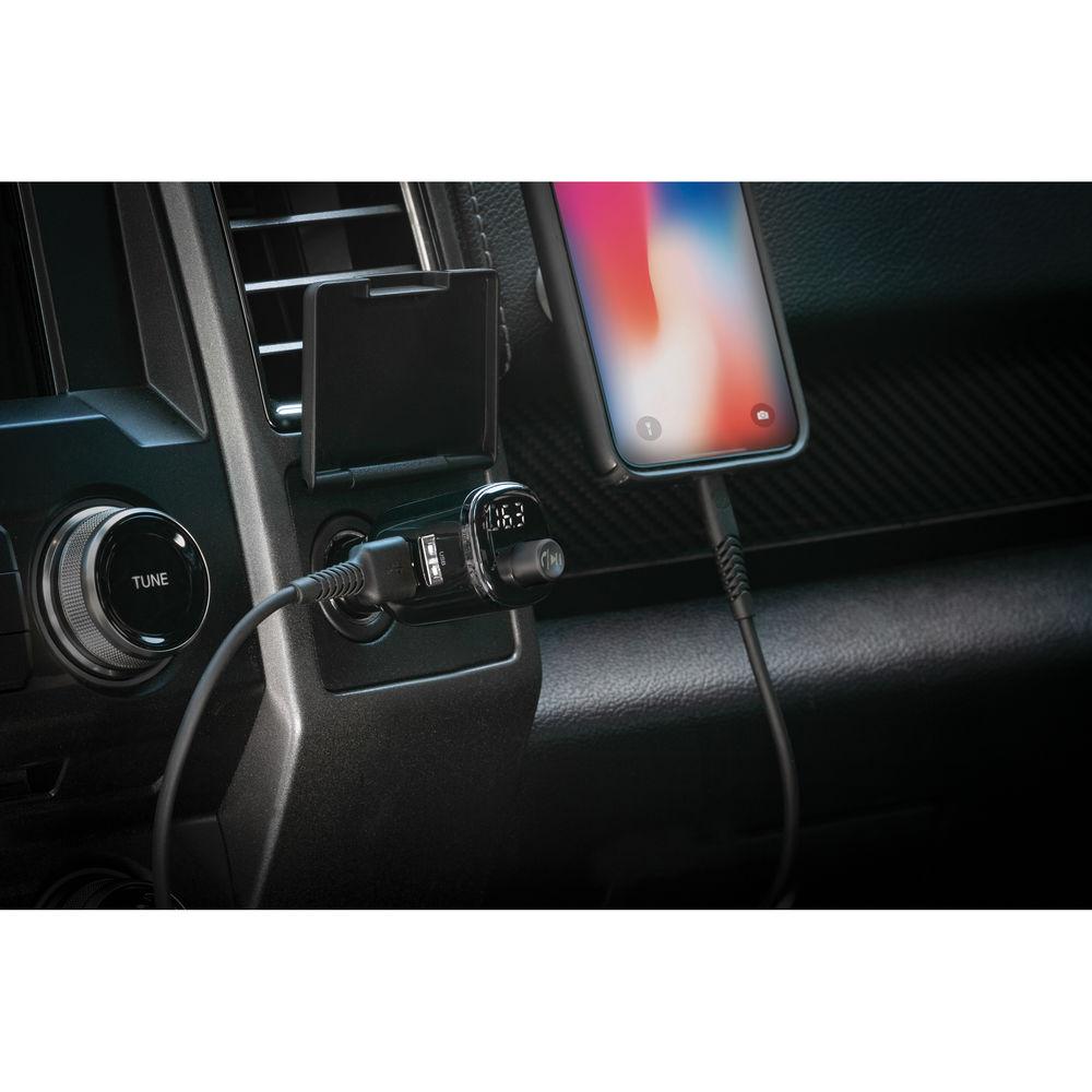 Scosche Universal Bluetooth Hands-Free Car Kit with FM Transmitter