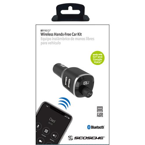 Scosche Universal Bluetooth Hands-Free Car Kit with FM Transmitter