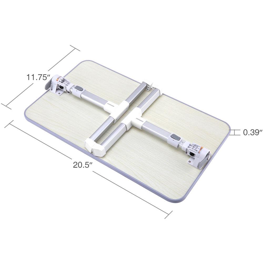 SIIG Adjustable Laptop Bed Desk for MacBook and PC