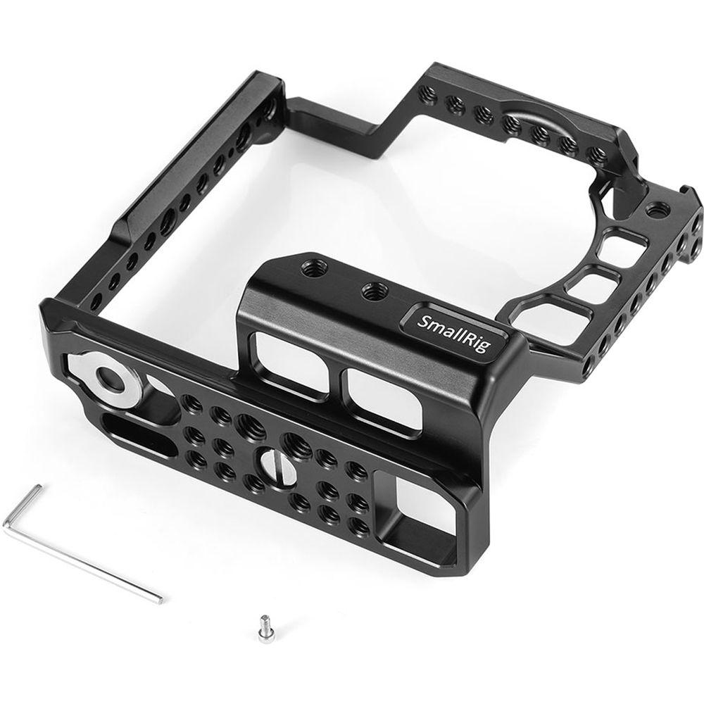 SmallRig Camera Cage for Sony a6000 a6300 a6500 with Meike MK-a6300 a6500 Grip