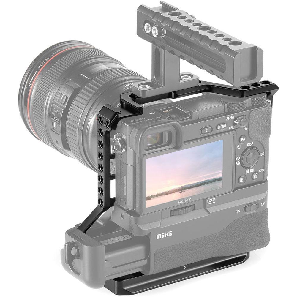 SmallRig Camera Cage for Sony a6000 a6300 a6500 with Meike MK-a6300 a6500 Grip
