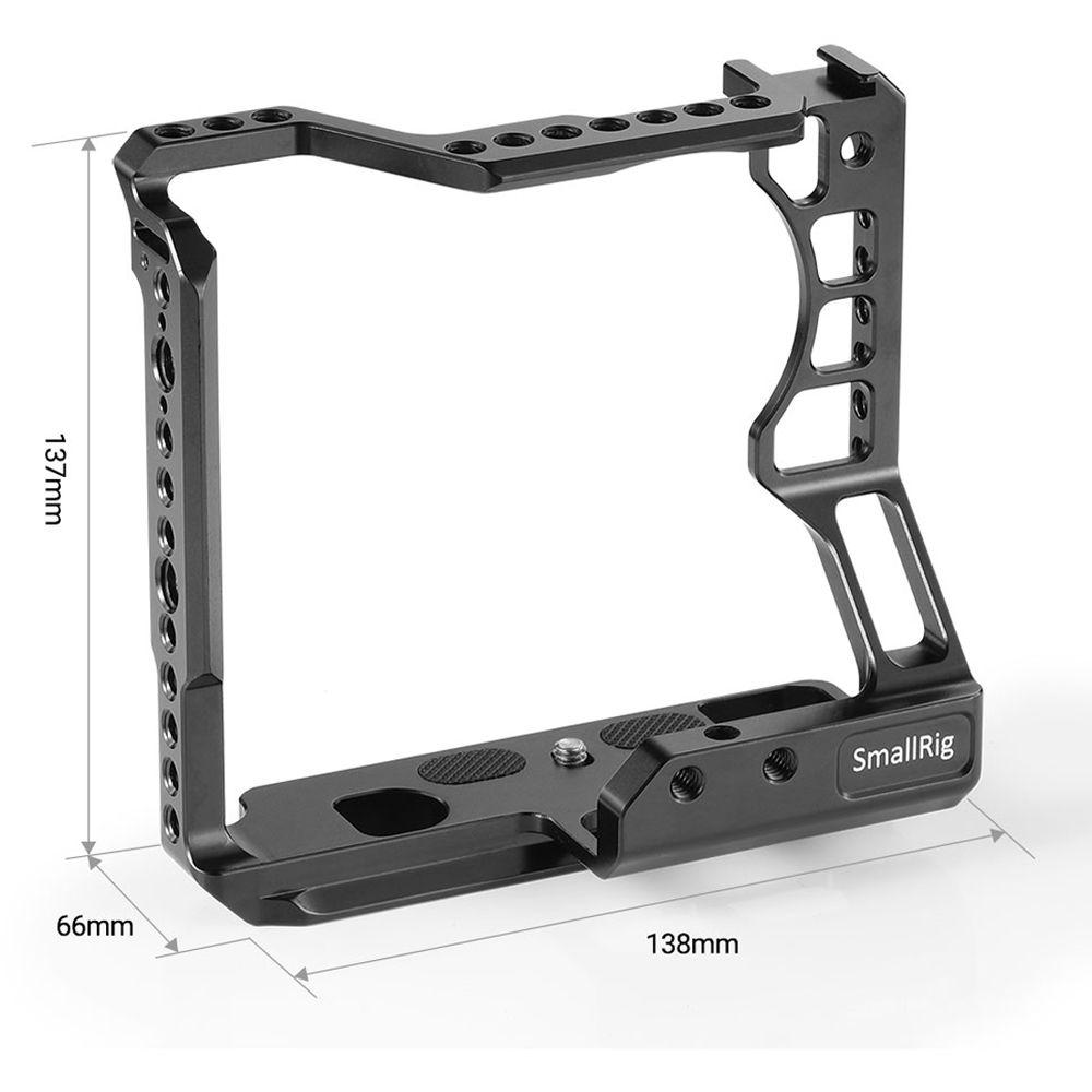 SmallRig Camera Cage for Sony a6000 a6300 a6500 with Meike MK-a6300 a6500 Grip