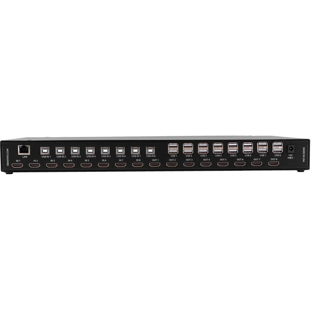 Smart-AVI MXU-88 8 x 8 HDMI USB 2.0 Matrix Switch