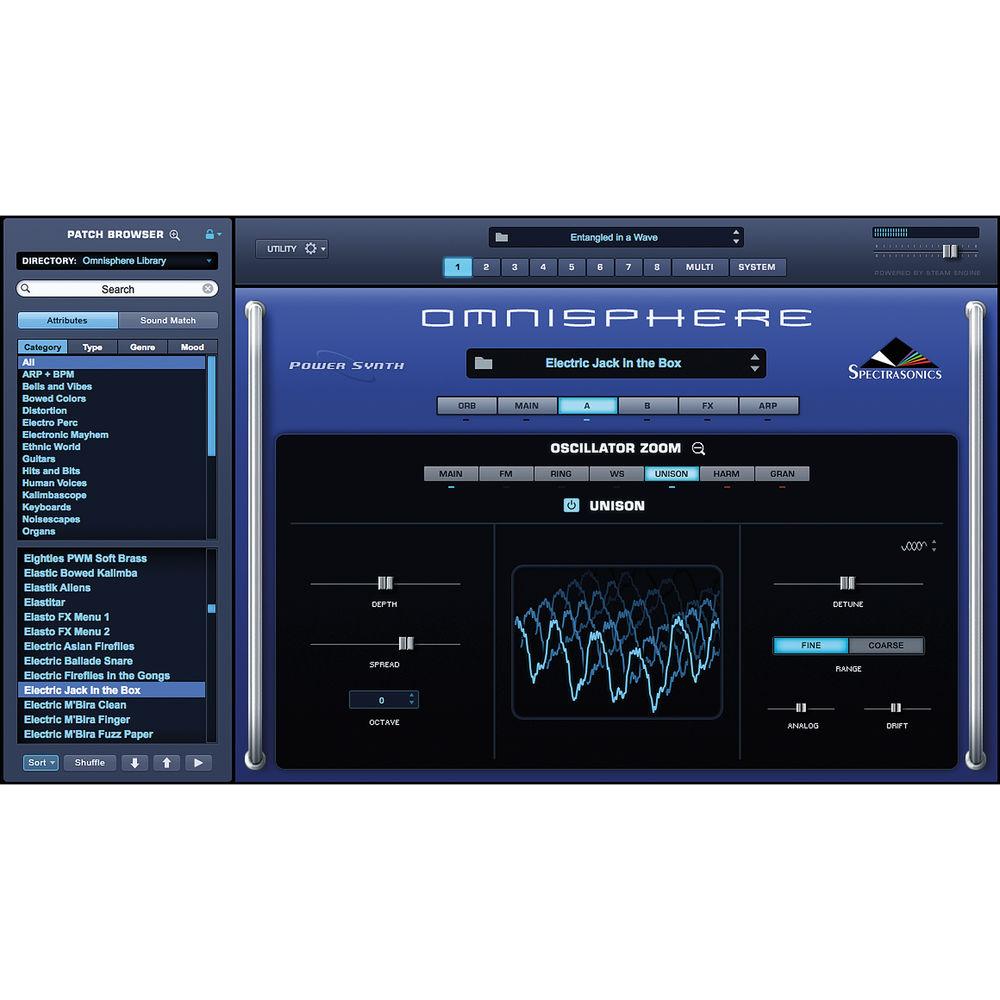 Spectrasonics Omnisphere 2 - Power Synth Virtual Instrument