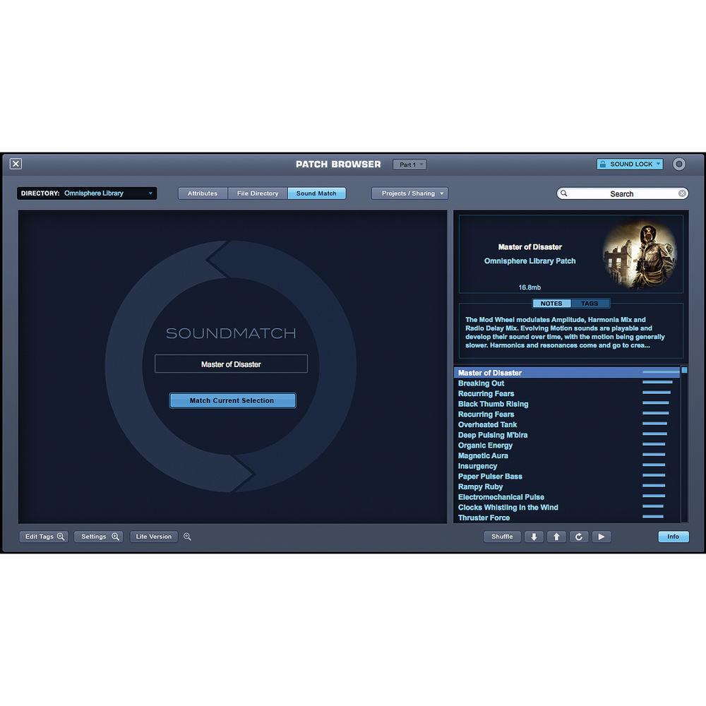 Spectrasonics Omnisphere 2 - Power Synth Virtual Instrument