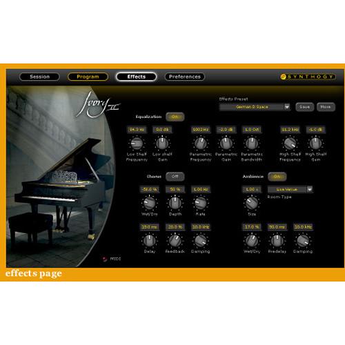 Synthogy Ivory II Studio Grands