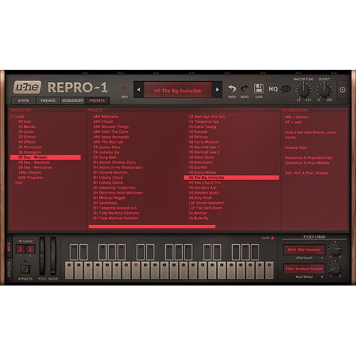 u-he Repro - Two Classic Software Synth Plug-Ins