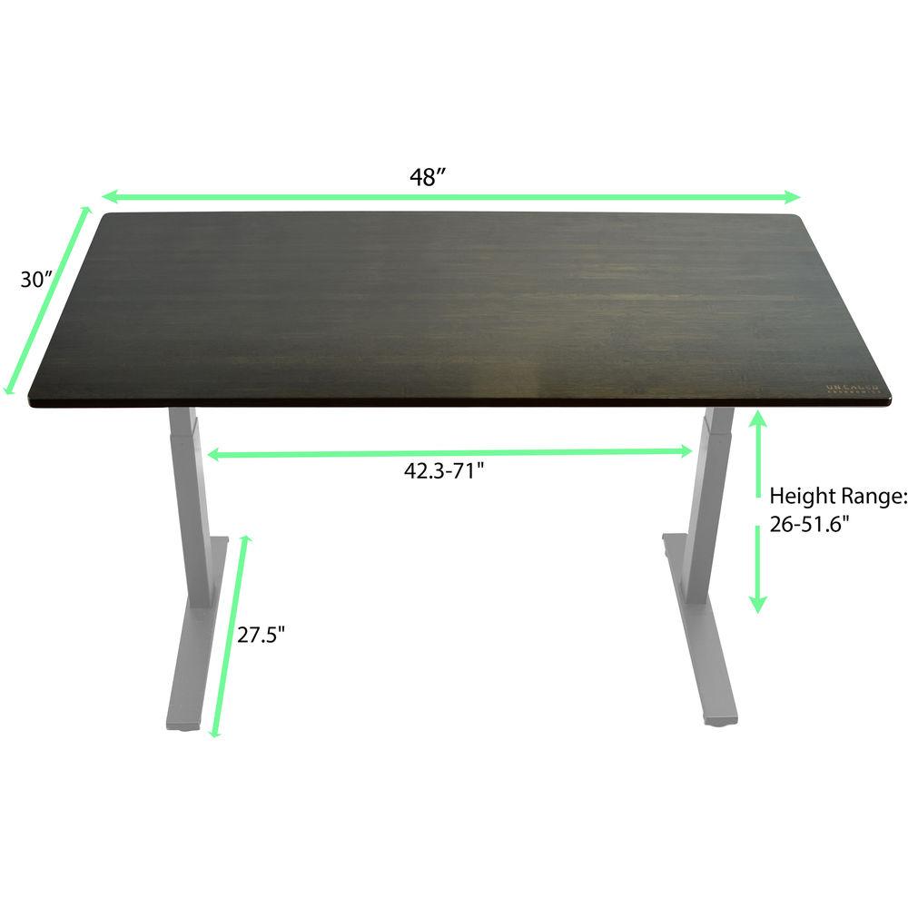 Uncaged Ergonomics 48x30" Bamboo Electric Standing Desk