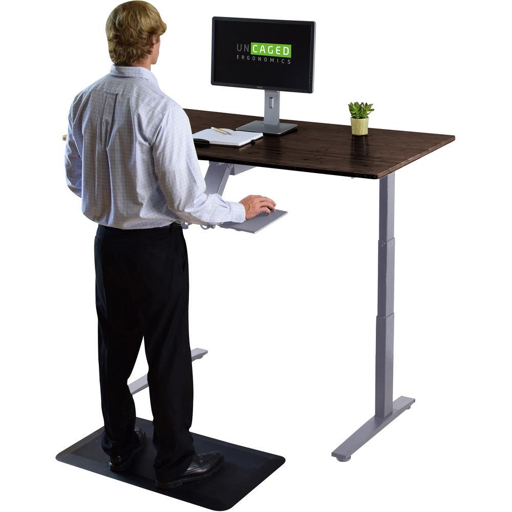 Uncaged Ergonomics 48x30" Bamboo Electric Standing Desk