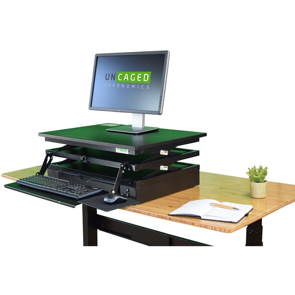 Uncaged Ergonomics Electric Changedesk Stand Up Converter