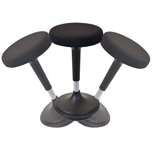 Uncaged Ergonomics Wobble Stool - Round Fabric Seat