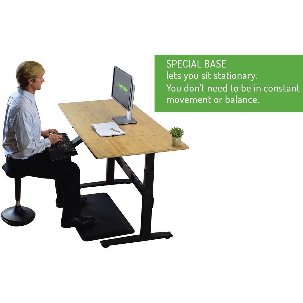 Uncaged Ergonomics Wobble Stool - Round Fabric Seat