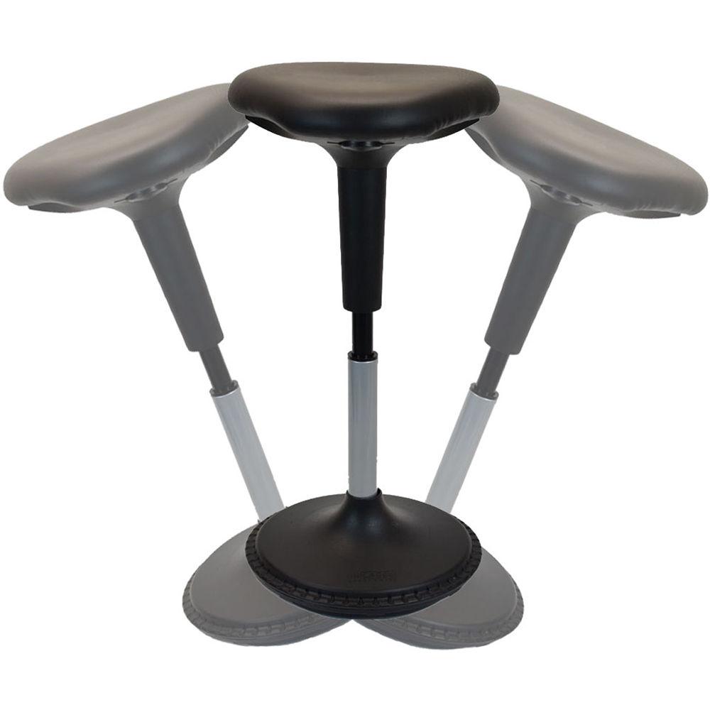 Uncaged Ergonomics Wobble Stool - Triangular Vinyl Seat