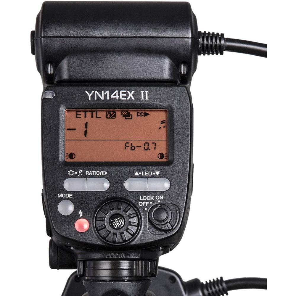 Yongnuo YN-14EX II TTL Macro Ring Flash Kit for Canon, Yongnuo, YN-14EX, II, TTL, Macro, Ring, Flash, Kit, Canon